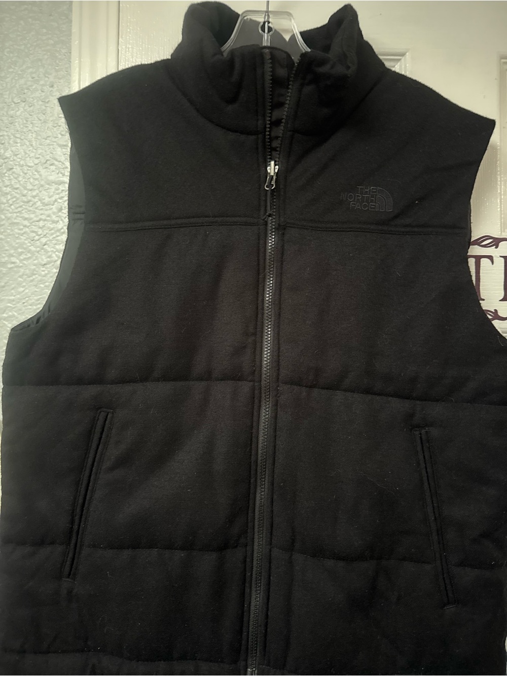 The North Face Black Men's Quilted Fleece Vest